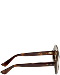 Gucci Tortoiseshell Cat Eye Sunglasses