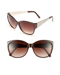 Vince Camuto Oversized Sunglasses Brown One Size