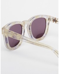 Wildfox Couture Wildfox Classic Fox Deluxe Glitter Sunglasses
