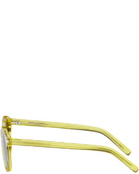 Saint Laurent Yellow Sl 521 Sunglasses