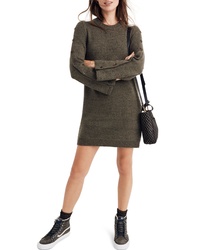 Madewell Donegal Button Sleeve Sweater Dress
