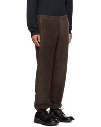 Needles Brown Embroidered Lounge Pants