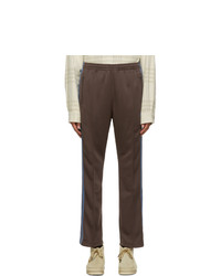 Needles Brown Smooth Track Pants