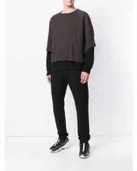 Unravel Project Layered Sweatshirt