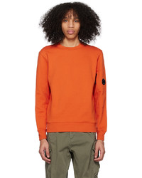 C.P. Company Orange Crewneck Sweatshirt