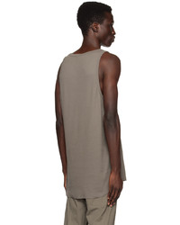 Thom Krom Gray M Ts 736 Tank Top