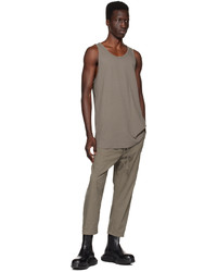 Thom Krom Gray M Ts 736 Tank Top