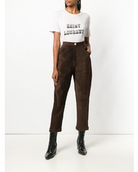 Chanel Vintage Tapered Cropped Trousers