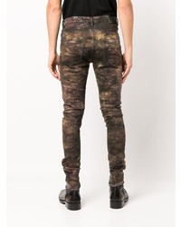 purple brand Rusted Effect Skinny Jeans