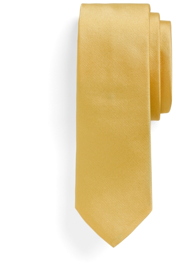 Brooks Brothers Solid Slim Tie, $49 | Brooks Brothers | Lookastic