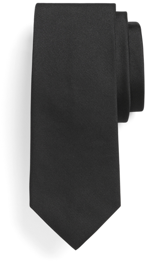 Brooks Brothers Solid Slim Tie, $49 | Brooks Brothers | Lookastic