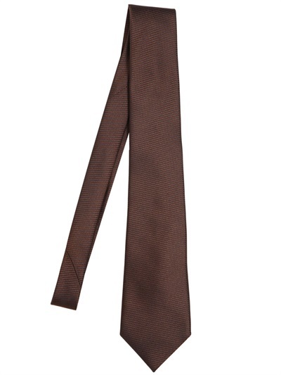 Canali 8cm Silk Jacquard Tie, $144 | LUISAVIAROMA | Lookastic