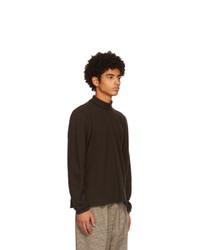 Camiel Fortgens Brown Tailored Wool Sweater