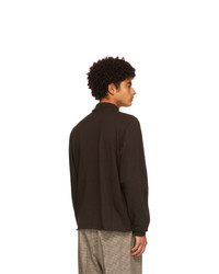 Camiel Fortgens Brown Tailored Wool Sweater