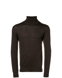 Eleventy Turtleneck Fitted Sweater