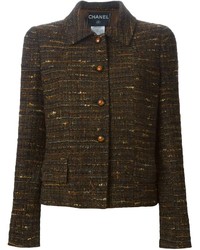 Chanel Vintage Cropped Tweed Jacket