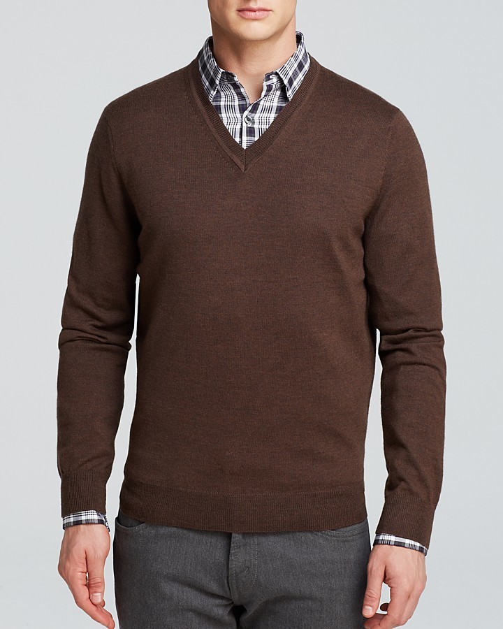 Bloomingdale's The Store At Merino V Neck Sweater | Where to buy & how ...