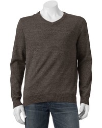 Sonoma Goods For Lifetm Solid V Neck Sweater