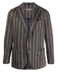 Circolo 1901 Striped Single Breasted Jacket
