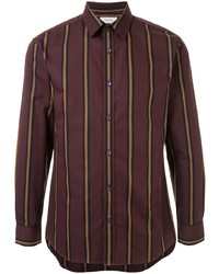 Cerruti 1881 Long Sleeve Striped Print Shirt