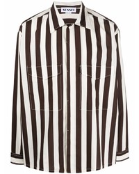 Sunnei Striped Long Sleeve Shirt