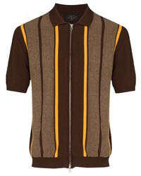 Beams Plus Striped Polo Shirt