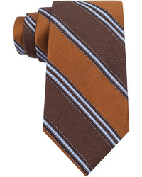 Ike Behar Mexi Blank Stripe Tie