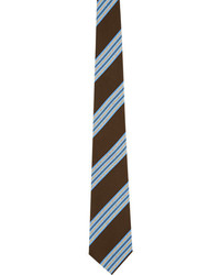 Kiton Mixed Stripe Jacquard Neck Tie
