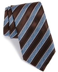Ermenegildo Zegna Stripe Silk Tie