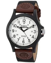 Timex Expedition Acadia Mixed Materials Strap Watches
