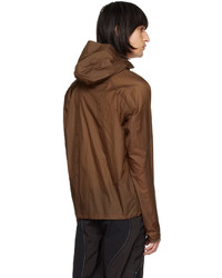 Post Archive Faction PAF Brown Technical Right Jacket