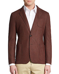 Armani Collezioni Check Virgin Wool Sportcoat