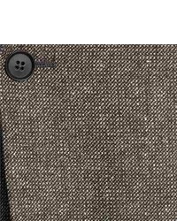 Isaia Birdseye Sport Coat Wool Silk Cashmere