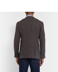 Isaia Slim Fit Wool Silk And Linen Blend Jacket, $2,010 | MR PORTER ...