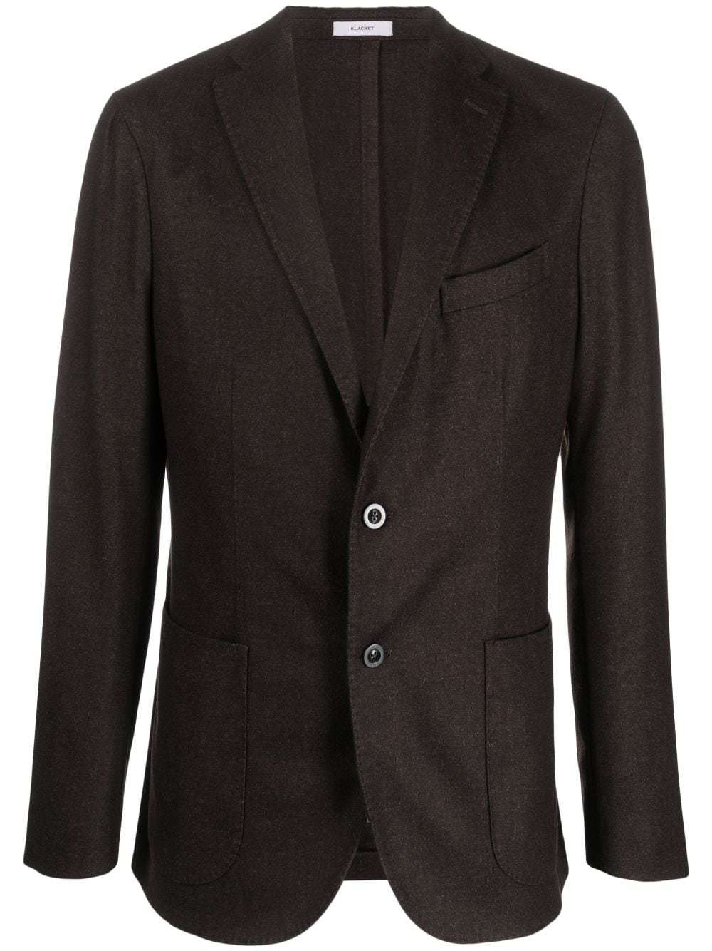 Boglioli Single Breasted Wool Blend Blazer 1 153 Farfetch