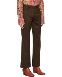 Our Legacy Brown 70s Cut Trousers