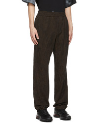 A-Cold-Wall* Brown Crinkle Trousers