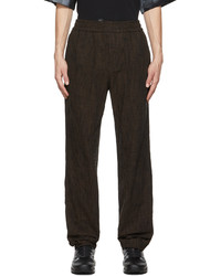 A-Cold-Wall* Brown Crinkle Trousers