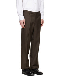 Husbands Brown High Rise Trousers