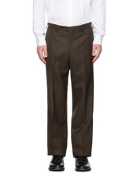 Husbands Brown High Rise Trousers