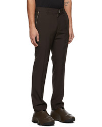Givenchy Brown Slim Fit Trousers