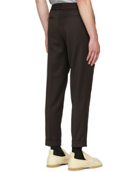 Filippa K Brown Terry Cropped Trousers