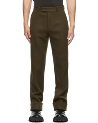 We11done Cashmere Straight Fit Cuffed Trousers