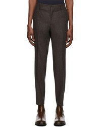 Harmony Grey Wool Flannel Peter Trousers