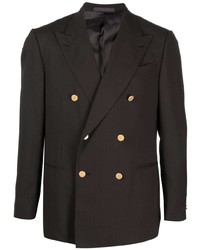 Caruso Double Breasted Wool Blazer