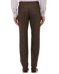 Isaia Gregory Trousers Brown