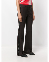 P.A.R.O.S.H. Stud Detail Flared Trousers