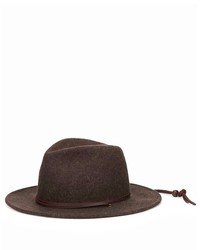San Diego Hat Company Chin Cord Felt Fedora