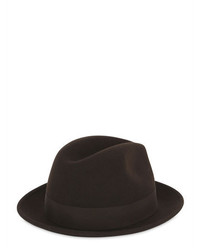 Trussardi Wool Felt Fedora Hat