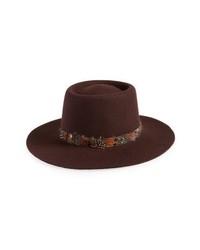Treasure & Bond Wool Boater Hat